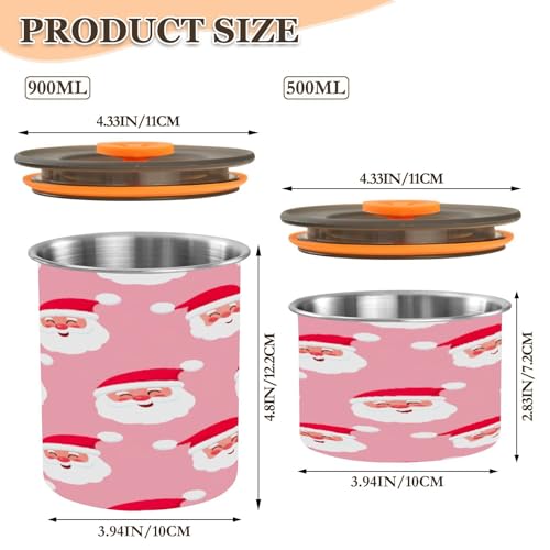 Envase para café hermético de acero inoxidable 17oz miniatura 2