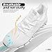 Men's Breathable Walking Shoes Non Slip Casual Sport Tennis Running Shoes Athletic Gym Blade Fashion Sneakers White 13