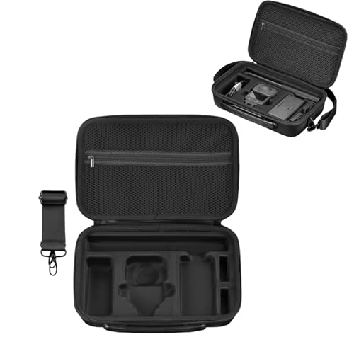 Osmo 360 カメラケース、DJI向けOsmo 360 アクセサリー 防塵 防水 耐衝撃 保護カバー 持ち運び便利 ショルダーストラップとハンドル付きトラベルキャリーケース