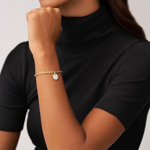 Image of Fossil Women's Stainless Steel Chain Bracelet