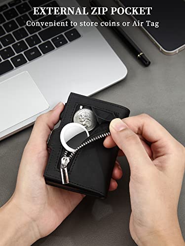 Wallet for Men,Slim Wallet for Men,Minimalist Wallets for Men,Pop Up Wallet,Credit Card Leather Minimalist Wallet,Minimalist Wallet for Business Men,Men's Wallets,RFID Blocking3