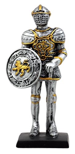 Ebros Gift Medieval English Knight Dollhouse Miniature Figurine 4