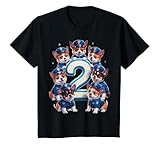 Un dolce regalo a tema polizia per bimbi che festeggiano i 2 anni! Perfetto per tuo figlio, nipote o figlioccio. Teneri cuccioli in uniforme da poliziotto per piccoli fan. Ideale per la festa di compleanno!