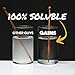 Gains in Bulk Instantized Creatine Monohydrate for Women and Men, Soluble Pre Workout Powder, Supports Muscle Building, Strength and Performance, Bodybuilding Supplements, Unflavored, 100 Servings