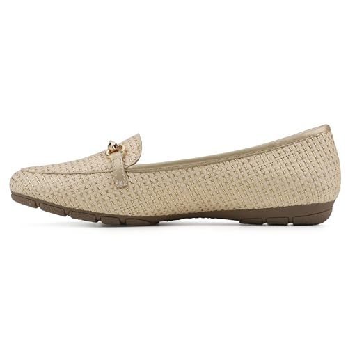 Image of CLIFFS BY WHITE MOUNTAIN Women's Glowing Cushioned Loafer Flat