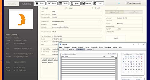 Preisvergleich Produktbild PROF-AD2mw Adressen Programm Software Adressbuch Geschäftsadressen Kundenadressen Privatadressen Adressverwaltung Mac Mojave + Windows Excel Import Export