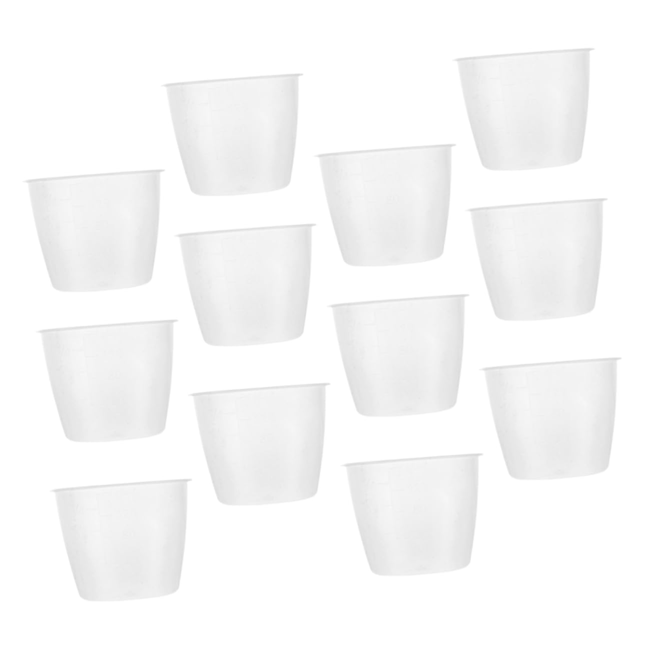 Alipis 60 Piezas Taza Medidora De Olla Arrocera Taza Medidora Graduada Taza para Hornear Cuchara para Granos De Café Taza Medidora De Líquido Taza De Control De Porciones Herramienta De