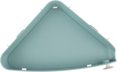 Cabilock Estante de esquina de pared, 1 unidad, marco de esquina triangular sin clavos, accesorios de montaje en pared, soporte de pared,