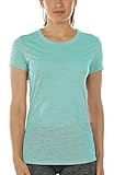 √ Práctica camiseta de manga corta: ideal para el uso diario. También para el gimnasio, yoga, ejercicios de meditación, correr, clases de zumba o durante el entrenamiento en los dispositivos