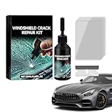 Líquido para Reparar Grietas en Luneta de Coche - Solución para Rayaduras en Parabrisas - Solución Rápida - Líquido para Reparación de Vidrios de Parabrisas, para Uso en Casa, Carretera, Taller o Mecá