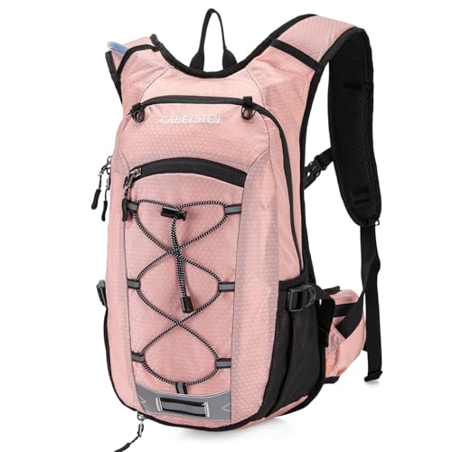 Carey STENHydration Backpack Hiking Pack Equipped 2L Water Bag(Pink) - image 9