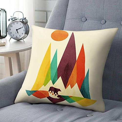 J-MOOSE 4 Pack Sunrise Printed Federa per divani