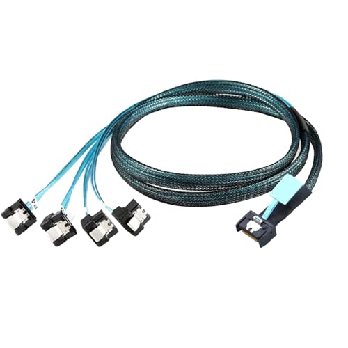 Câble SFF-8654 vers 4X SATA 90° pour libérer l'espace de votre PC