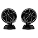 DriSentri Tweeters for Car Audio, 2pcs Car Speakers 1200W Universal Tweeters Mini Horn Music Dome Loudspeaker Audio Speaker for Car Audio System, Black