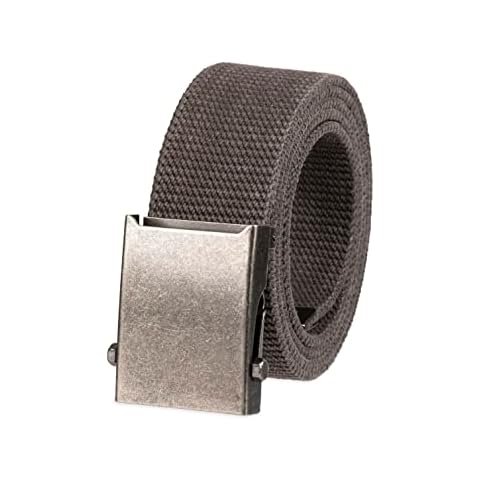 Columbia Adjustable Military Web Belt, Charcoal Cover