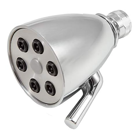 Giessdorf 6 Jet Shower Head, chrome Cover