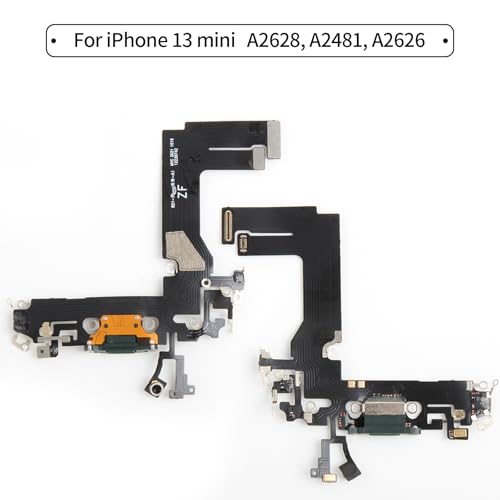 Puerto de carga iPhone 13 Mini flex Lightning para arreglar fallos de conexión 2