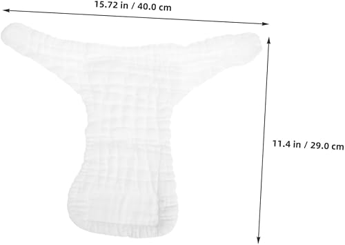 Miniatura 2 de 5 pañales de tela reutilizables para bebés, impermeables, transpirables, lavables, talla S para recién nacidos y niños pequeños para nadar y uso