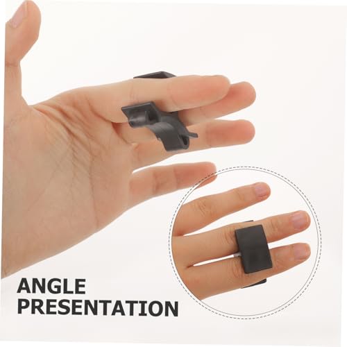 8 Piezas Clip Silbato de Dedos Portátil para Árbitro miniatura 5