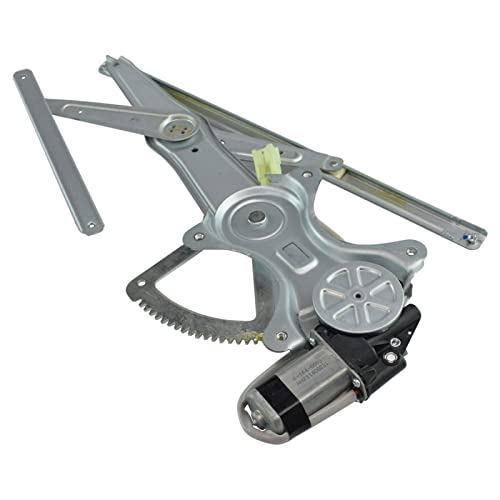 Image of TRQ Front Right Power Window Regulator & Motor Assembly Passenger Side Compatible with 2003-2008 Toyota Matrix