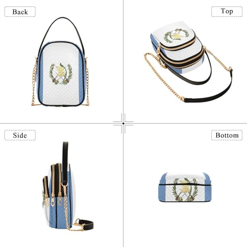 Image of Patriot Flag Cell Phone Purse Crossbody Handbag Durable Shoulder Bag Sturdy Travel Pouch