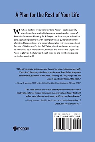 Essential Retirement Planning For Solo Agers: A Retirement And Aging Roadmap For Single And Childless Adults (Retirement Planning Book, Aging, Estate Planning) #TOP1