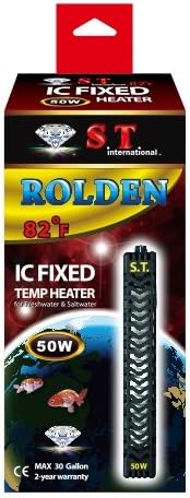 IC Fixed Temperature Aquarium Heater, 50-watt