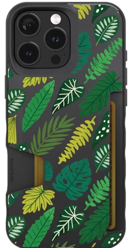 Image of Smartish - Leaf Me Alone - iPhone 16 Pro Max Wallet Case - Wallet Slayer Vol 1 [Slim + Protective] Credit Card Holder - Fits iPhone 16 Pro Max