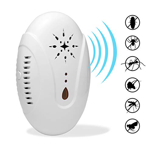 Preisvergleich Produktbild Soleebee 3-Modi Ultraschall Schädlingsbekämpfer, Plug-in-elektronische Schädlingsbekämpfer für Mäuse,Moskito,Ratten, Käfer, Spinnen, Plötze, Ameisen und andere Insekten&Nagetier - 1 Stück
