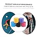 Hemoton 60Pcs Racket Grip Tapes Slip Bands for Tennis Badminton and Squash Sweat Absorbent Overgrips for Control and Enhanced Grip During Play
