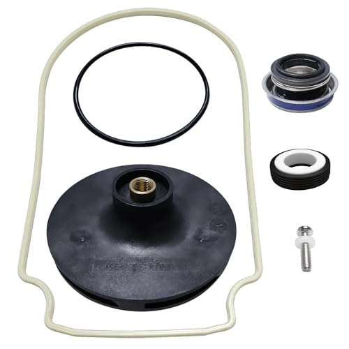 HSJAWA 073128 Impeller Replacement Kit Fits for Pentair Whisperflo 075713, 071444, PS-1000, 357102, 071652 Pool and Spa Pump Impeller Replacement 073128 Kit