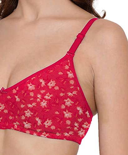 Image of Lyra Women's Cotton Non Padded Wire Free Modern Molded Bra