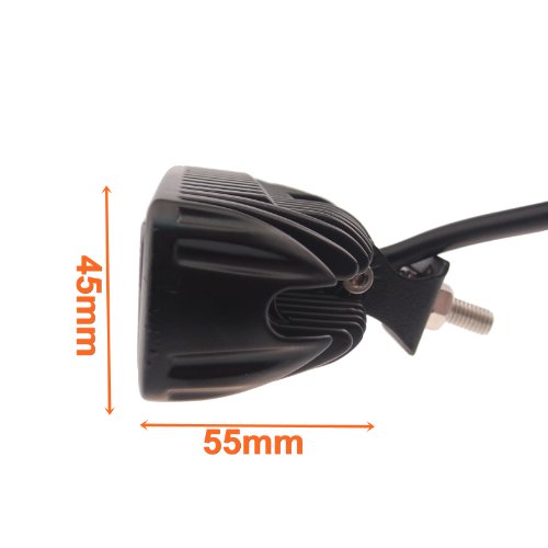 Led Village 18W Slim Spot Led Work Atv 4Wd Off Road Light Lamp Fog Driving Bar For 4X4 Offroad Suv Car Truck Trailer Tractor Atv Utv Rv Vehicle #TOP1