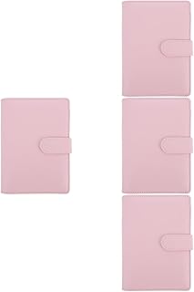 Tofficu 4 Peças Envelopes De Cartão De Visita Livro De Orçamento Em Dinheiro Pasta Com Zíper Sacos De Armazenamento Com Zíper Envelopes A4 Pasta Com Zíper Bolso De Armazenamento De Contas