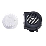 60cc quad bike Origen: China continental AACARB Cubierta de Ventilador de refrigeración de Motocicleta con aspa de Ventilador, para ciclomotor de 4 Tiempos ATV Quad Go-Kart GY6 50CC 60CC 80CC 139QMB 139QMA