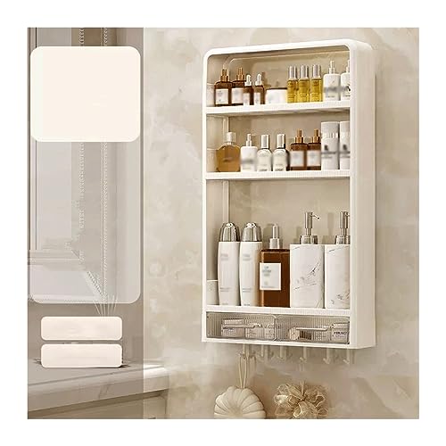Étagère de rangement murale en plastique pour libérer l'espace douche - 2