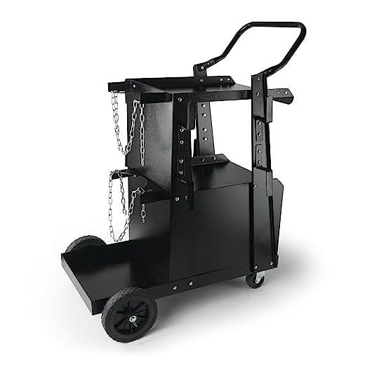 Heavy Duty Welding Cart with Storage