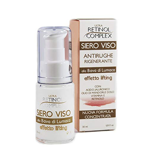 Siero per il Viso alla Bava di Lumaca con Acido