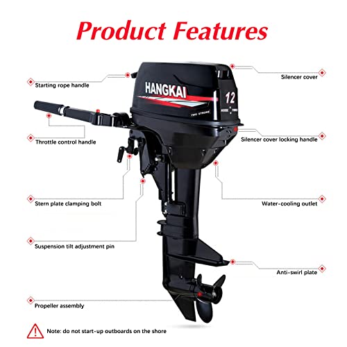 Electric Outboard Motor for Boats