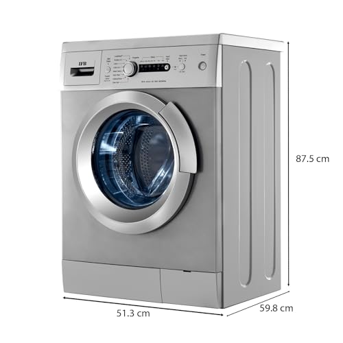 Image of IFB 6 Kg 5 Star Fully Automatic Front Loading Washing Machine (Diva Aqua SX, Silver, Express wash)