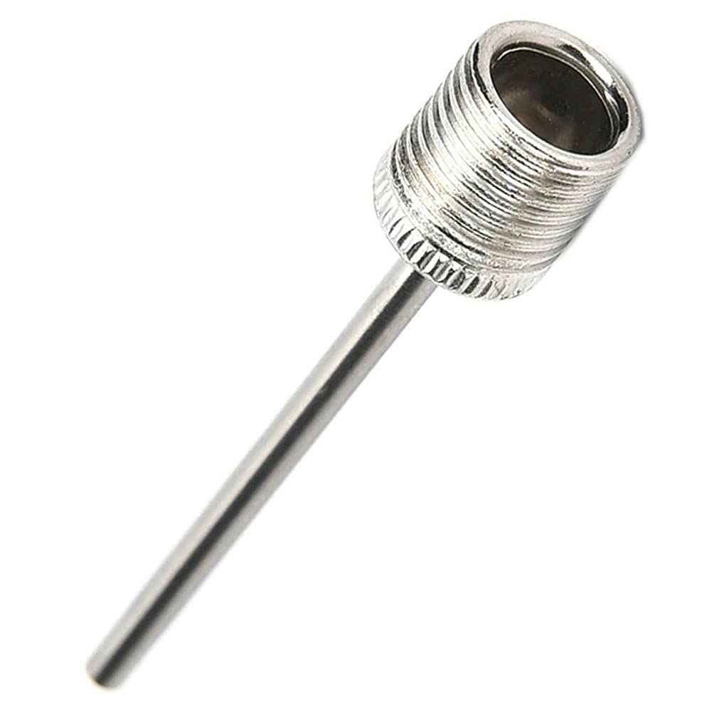 3 Stück Edelstahl-Ballpumpennadeln, Luftausgießer, Sport, Fußball, Basketball, Fußball, Ballpumpe, Nadel, Praktische Behandlung, Edelstahl