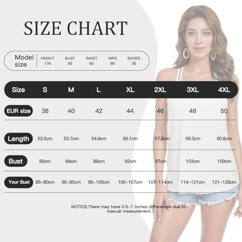 Image of Camisoles for Women with Built in Bra Adjustable Strap Tank Tops Cami Sleeveless Summer Tops for Workout Sleeping Traveling