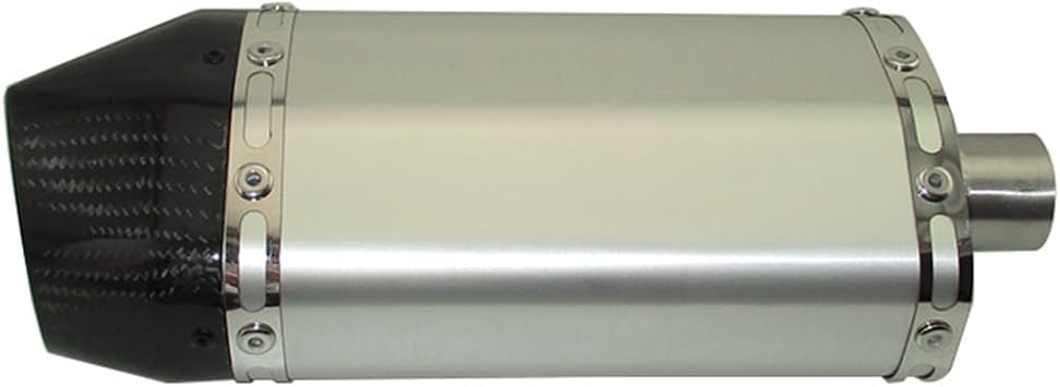 T6 Style Exhaust Muffler For KLX110 2010-2024 Pit Dirt Bike