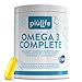 Omega 3 IFOS Certificado Con Vitamina D3 2000 UI PiùLife, 240 Omega 3 Capsulas Blandas, Aceite De Pescado 2000mg Epa Y 1000mg Dha Por Dosis, Fish Oil Triglicéridos, Corazón, Vista, Huesos Y Cerebro