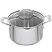 Emeril Lagasse 62958 Stainless Steel Dutch Oven, 5-Quart, Silver