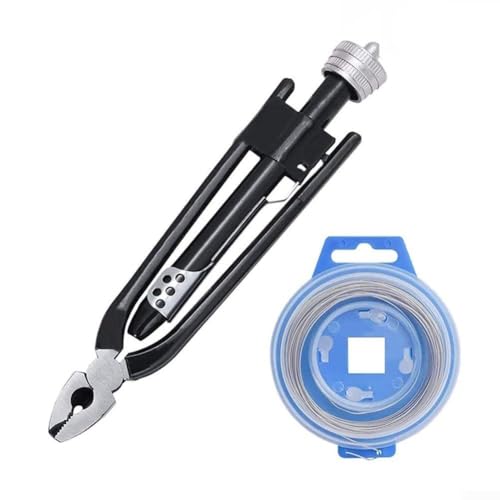 Yuanpgky Pinze di bloccaggio aeronautiche da 15,2 cm, pinze per fusibili con filo a via, realizzate in acciaio legato al cromo vanadio per aerei, automobilistico, uso industriale (fusibile da 15,2 cm