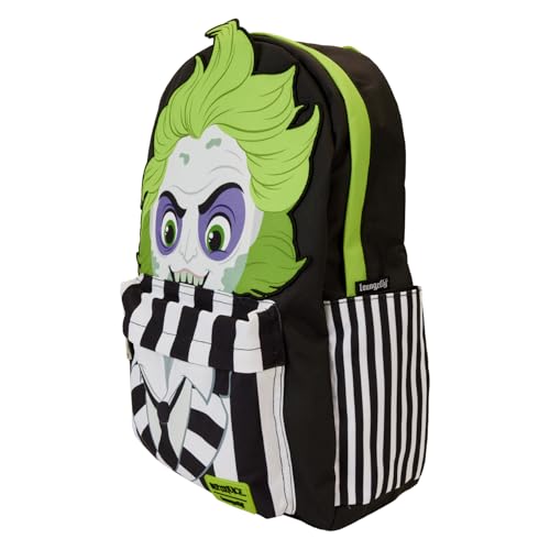 Loungefly Beetlejuice Cosplay Full Size Nylon Backpack2