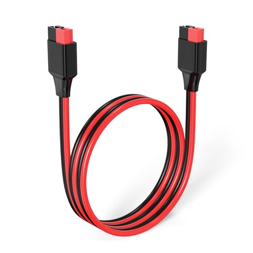 Cable de extensión Anderson de 10 AWG de 2 pies de 2 6 10 20 35 5...