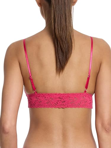 Image of hanky panky Signature Lace Padded Bralette, XS, Sweet Tart Pink