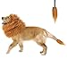 CPPSLEE Lion Mane for Dog Costumes, Realistic Wig for Medium to Large Sized Dogs, Halloween Costumes (Brown)